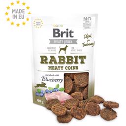 Brit Meaty Jerky Rabbit Coins Lækre KødMønter Af Kanin 80g